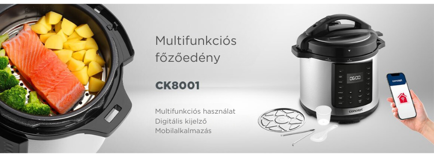 Concept CK8001 multifunkciós edény